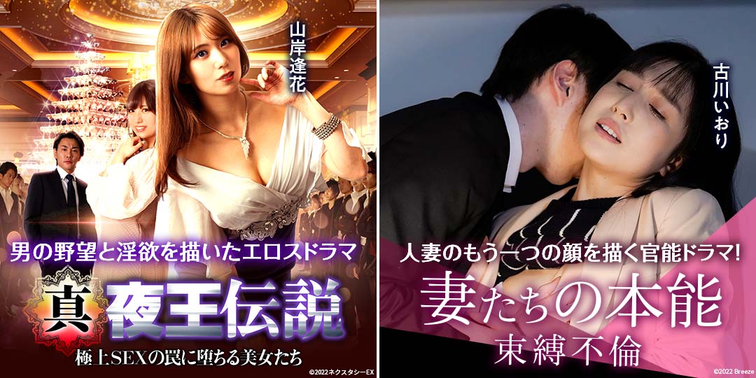 真・夜王伝説 極上SEXの罠に堕ちる美女たち　&　妻たちの本能 束縛不倫