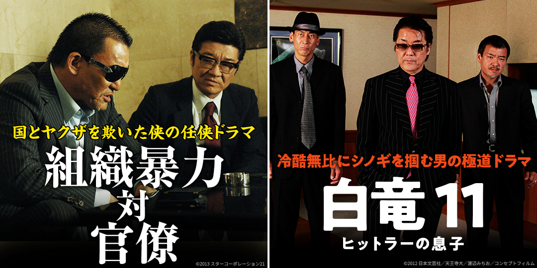 組織暴力対官僚　&　白竜11 ヒットラーの息子